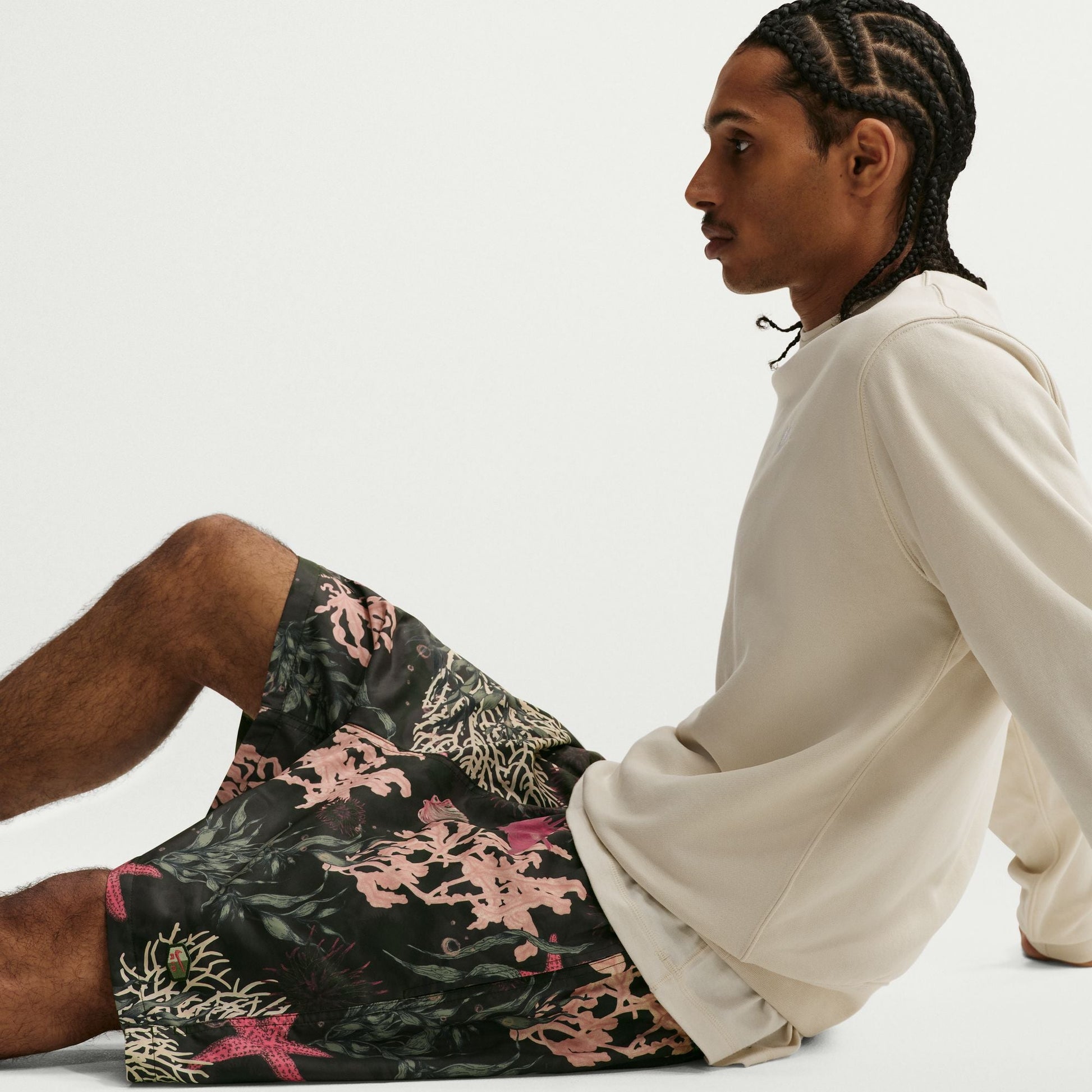 Nike Mens Club Flow Shorts - Sequoia Denim Exchange
