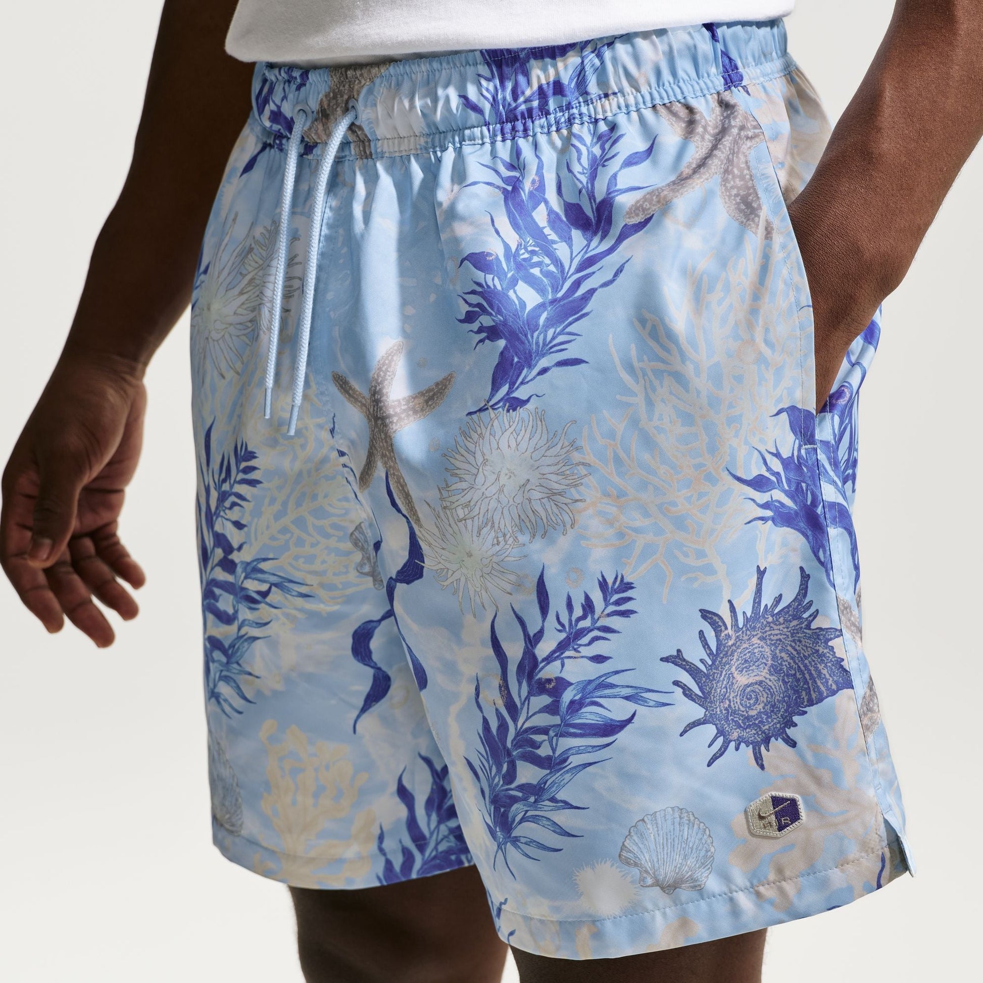 Nike Mens Club Flow Shorts - Celestine Blue Denim Exchange