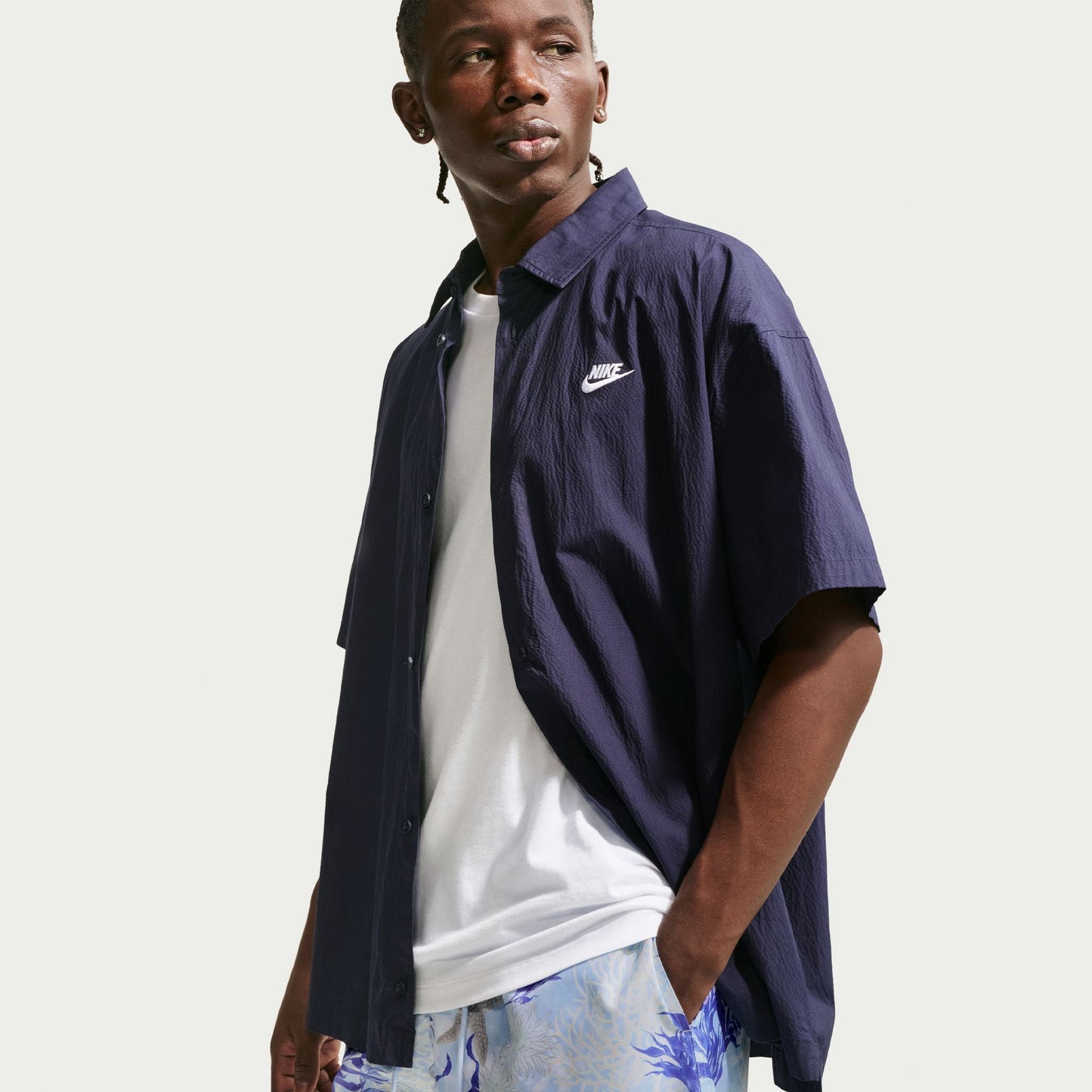 Nike Mens Club Flow Shorts - Celestine Blue Denim Exchange