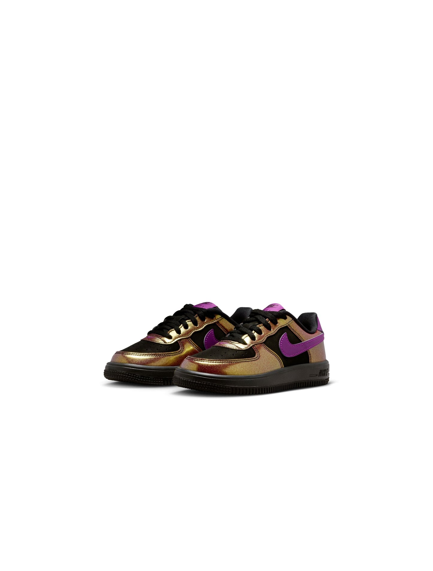 Nike (PS) Force 1 Low Lv8 4 - Black/Bold Berry Denim Exchange