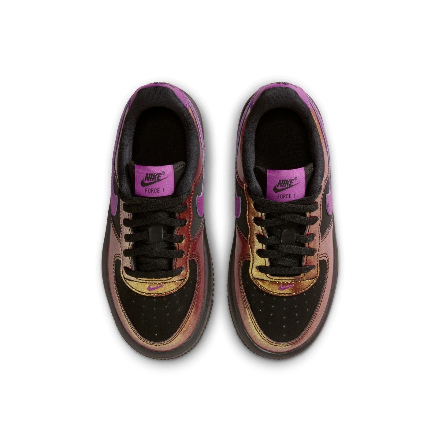 Nike (PS) Force 1 Low Lv8 4 - Black/Bold Berry Denim Exchange