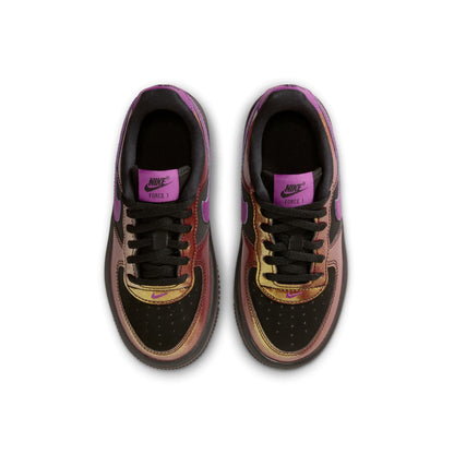 Nike (PS) Force 1 Low Lv8 4 - Black/Bold Berry Denim Exchange