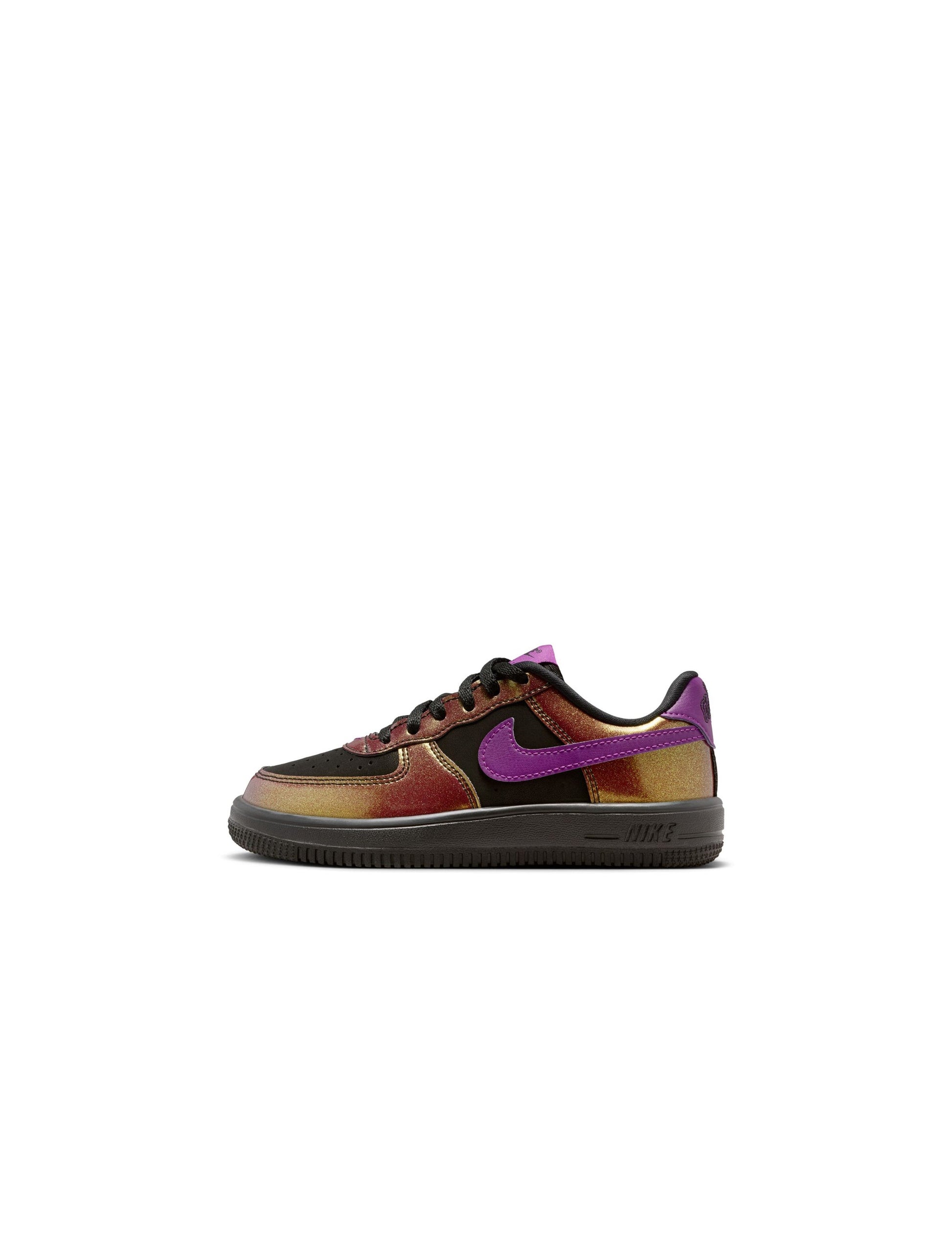 Nike (PS) Force 1 Low Lv8 4 - Black/Bold Berry Denim Exchange
