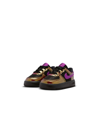 Nike (TD) Force 1 Low Lv8 4 - Black/Bold Berry Denim Exchange
