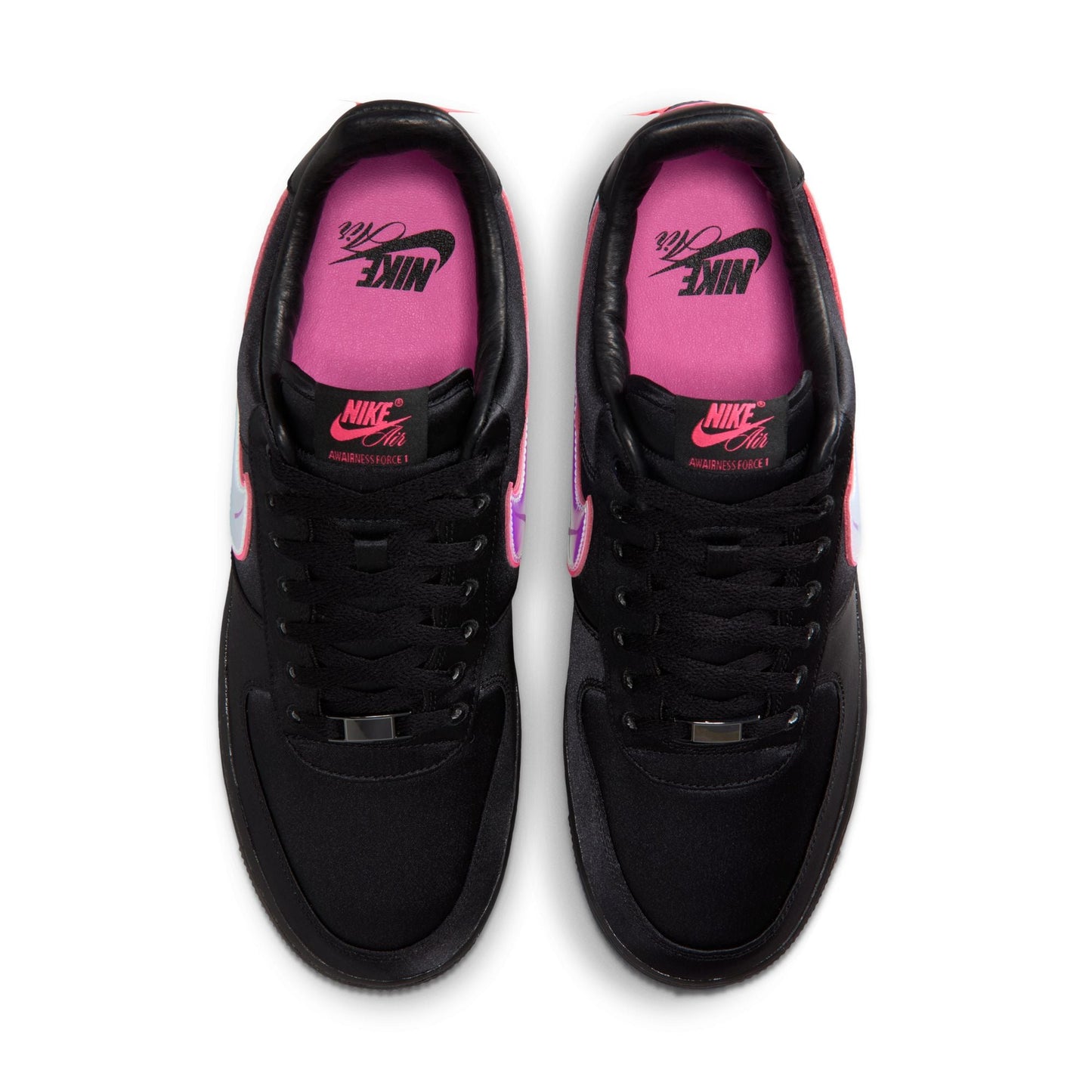 Nike Men's Air Force 1 Breast Cancer Awareness - Black/Hyper Pink Denim Exchange