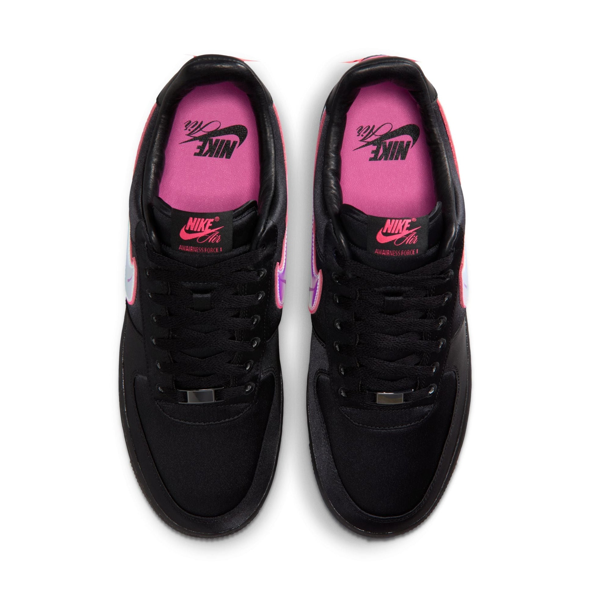 Nike Men's Air Force 1 Breast Cancer Awareness - Black/Hyper Pink Denim Exchange