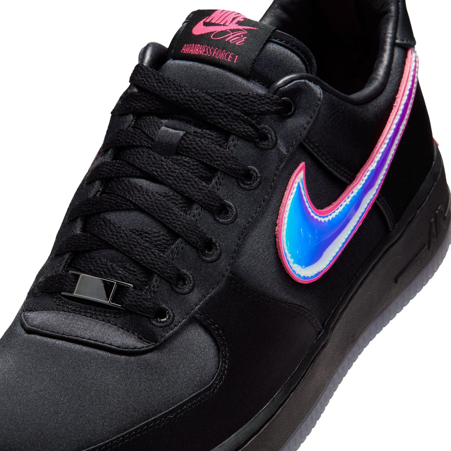 Nike Men's Air Force 1 Breast Cancer Awareness - Black/Hyper Pink Denim Exchange