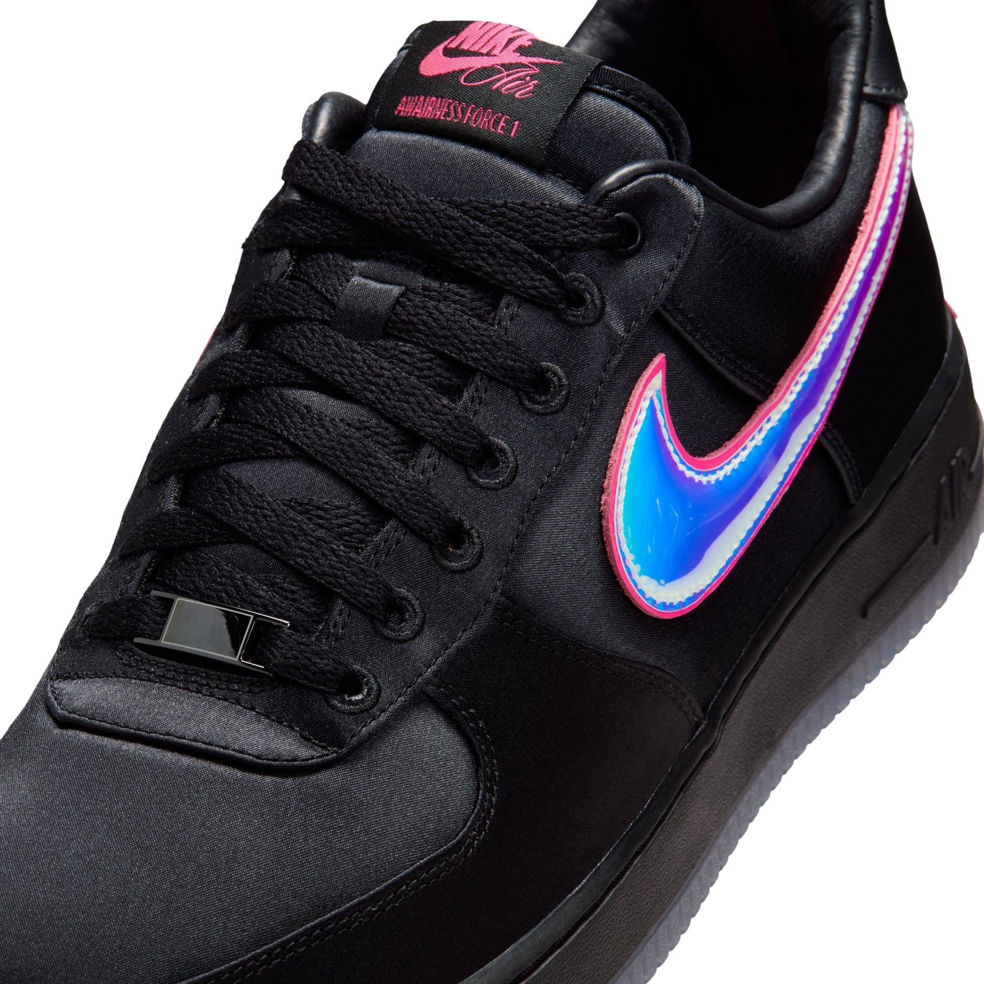 Nike Men's Air Force 1 Breast Cancer Awareness - Black/Hyper Pink Denim Exchange