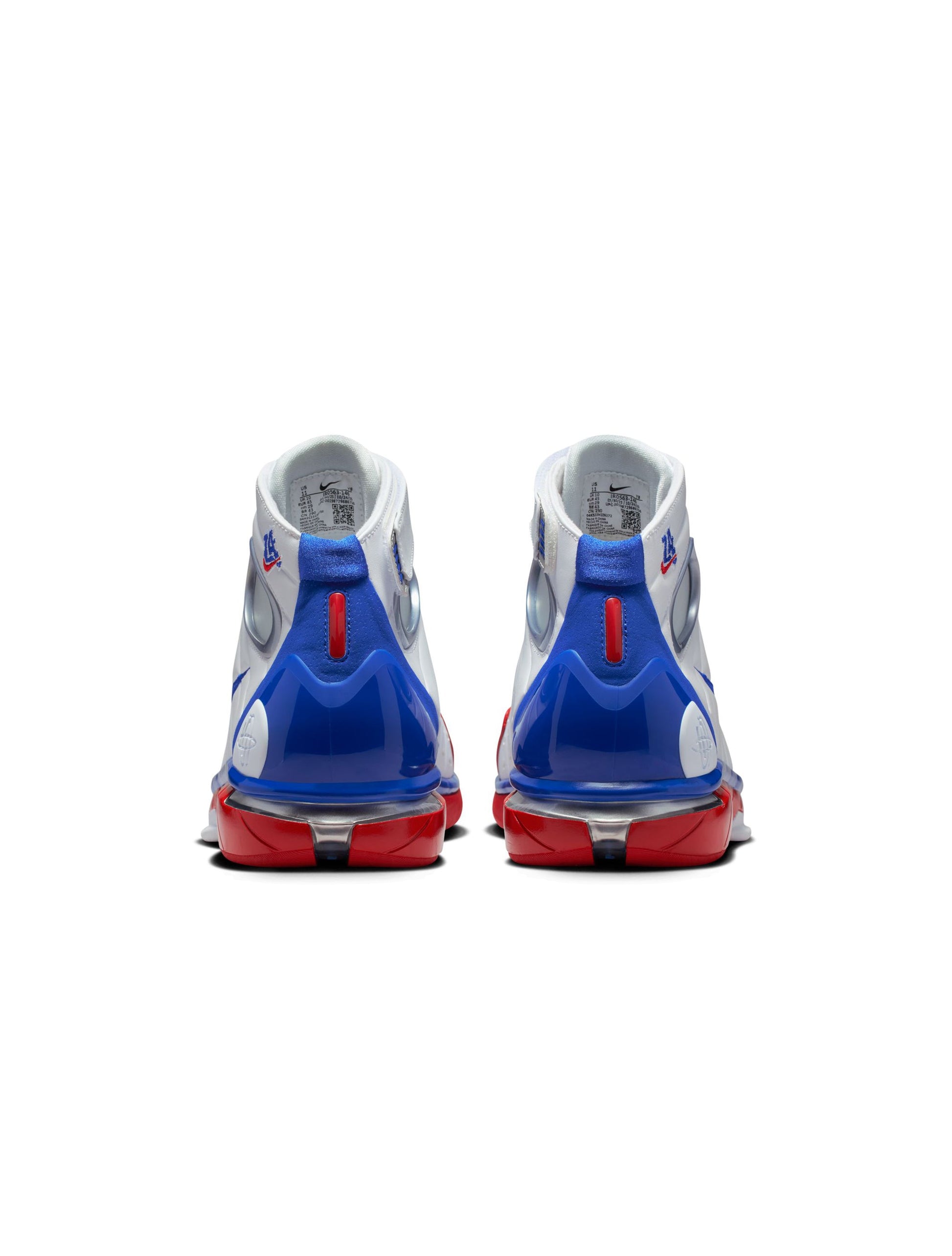 Nike Mens Air Zoom Huarache 2K4 All Star White/Varsity Royal-Varsity Red Denim Exchange