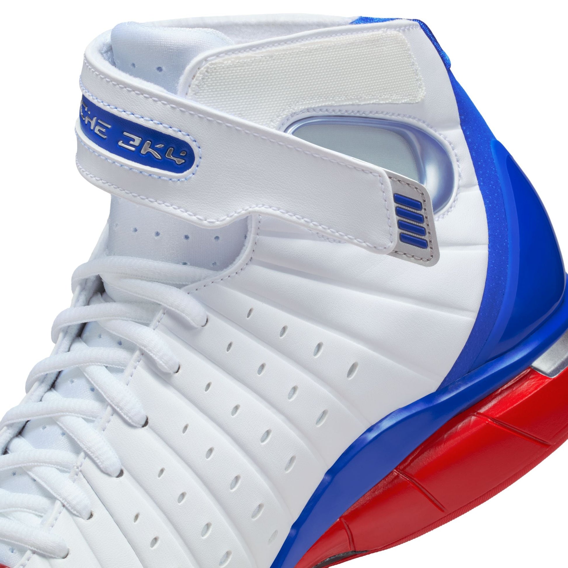 Nike Mens Air Zoom Huarache 2K4 All Star White/Varsity Royal-Varsity Red Denim Exchange