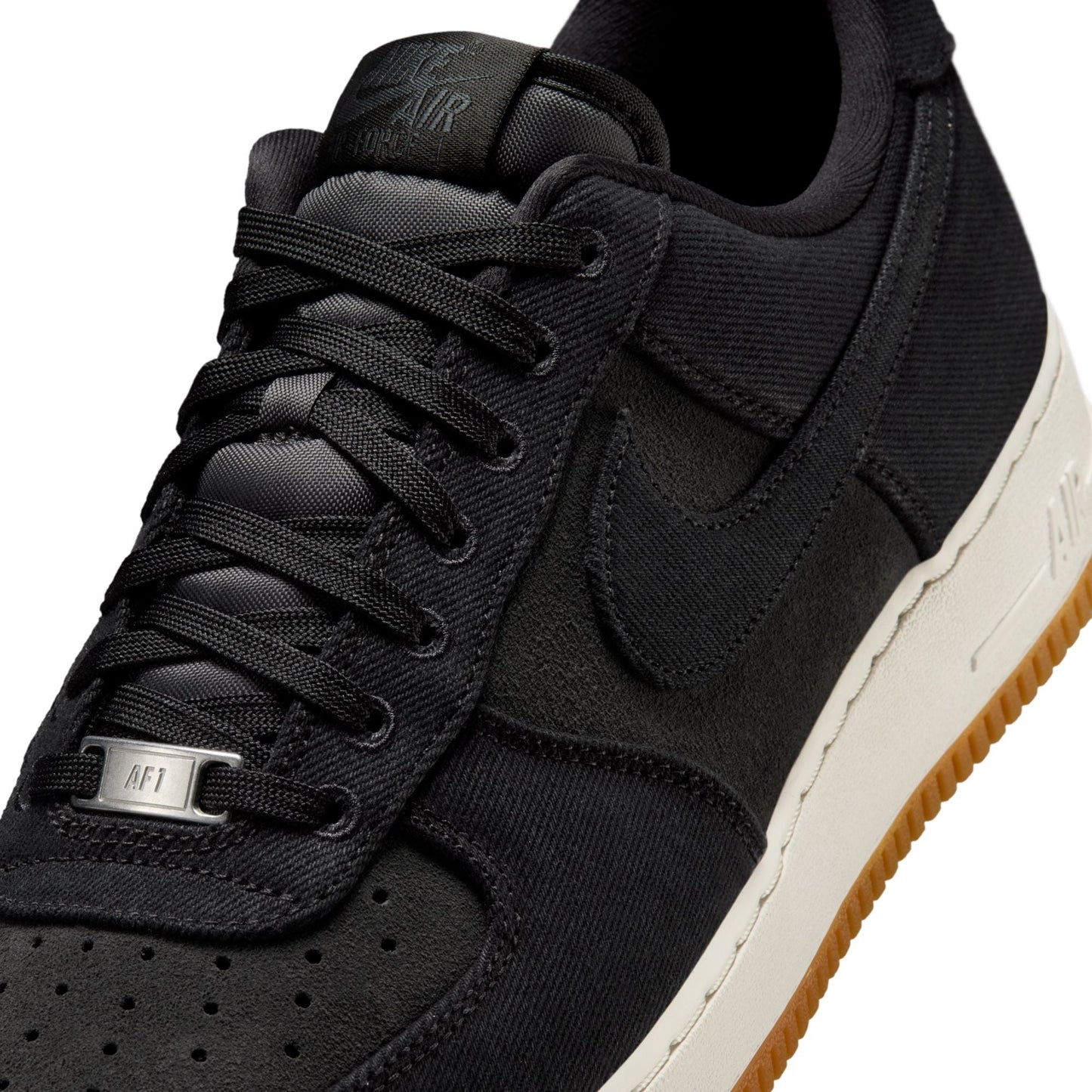 Nike Mens Air Force 1 '07 LV8 - Denim Black Denim Exchange