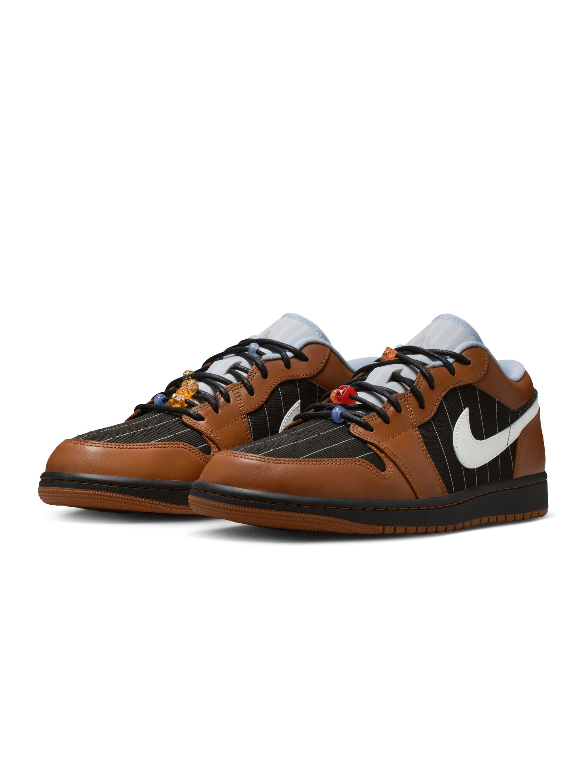 Air Jordan Mens 1 Low SE - Light British Tan Denim Exchange