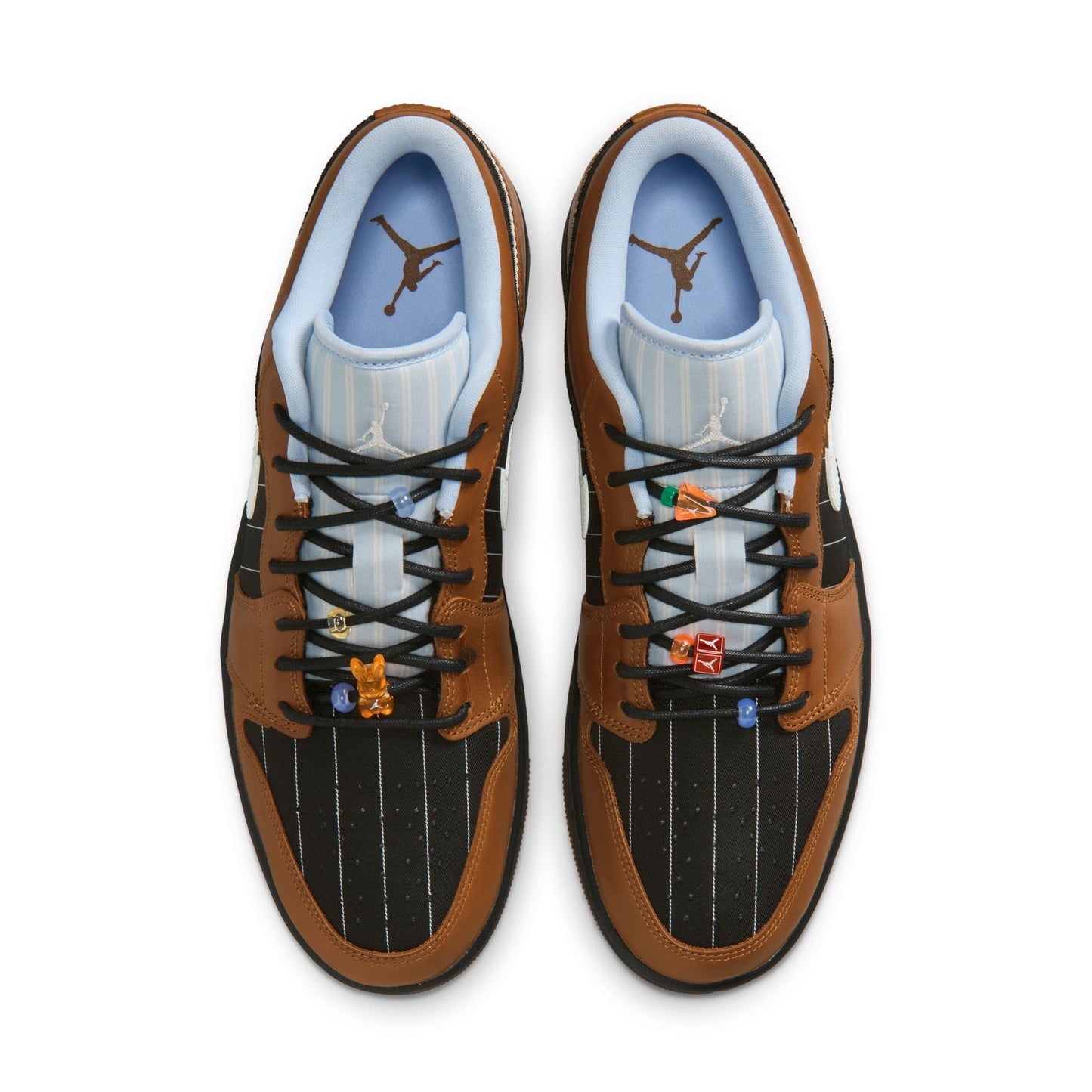 Air Jordan Mens 1 Low SE - Light British Tan Denim Exchange