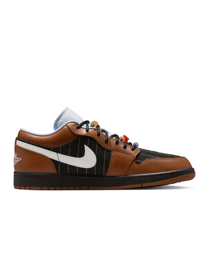 Air Jordan Mens 1 Low SE - Light British Tan Denim Exchange