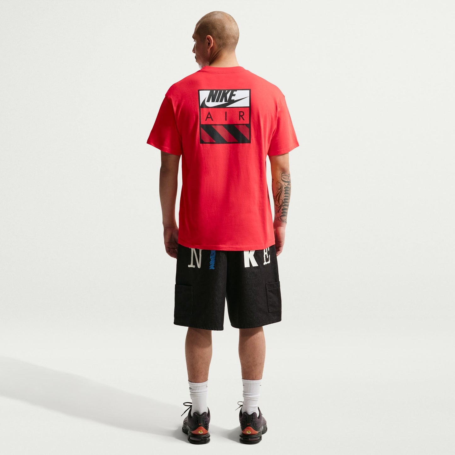 Nike Mens Sportswear Air Tee - Light Crimson Denim Exchange