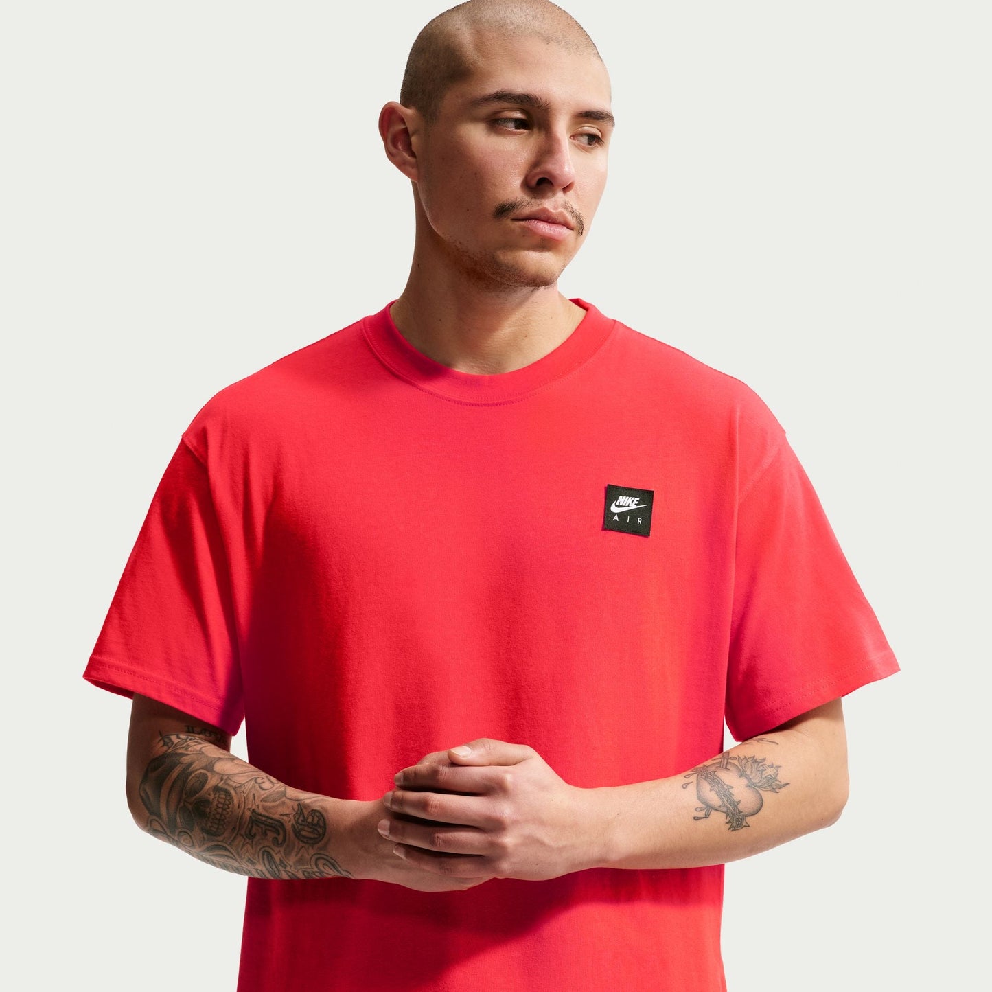 Nike Mens Sportswear Air Tee - Light Crimson Denim Exchange