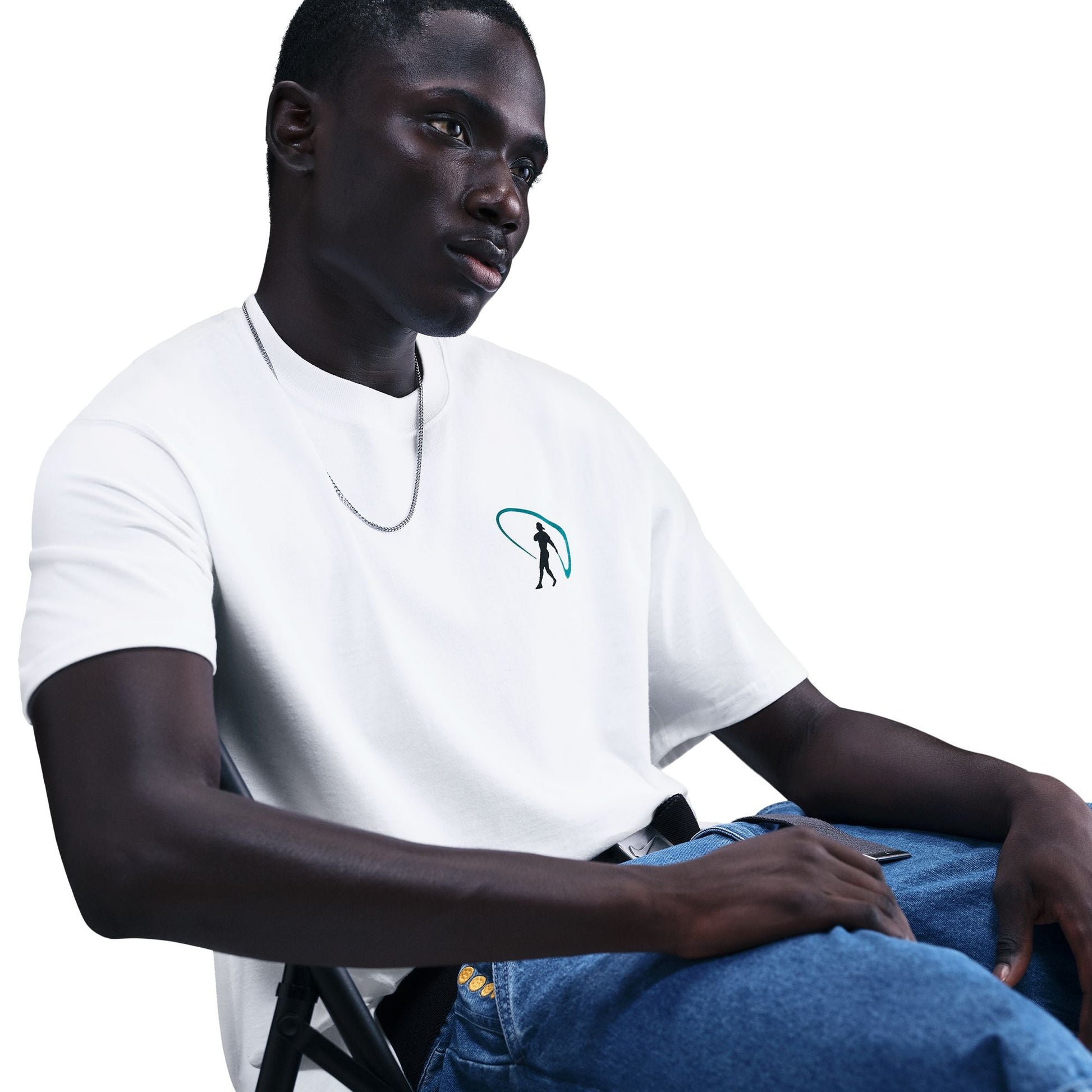 Nike Mens Max90 Tee - White Denim Exchange