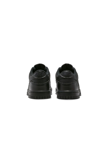 Nike Big Kids Dunk Low - Triple Black Denim Exchange
