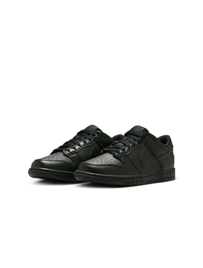 Nike Big Kids Dunk Low - Triple Black Denim Exchange