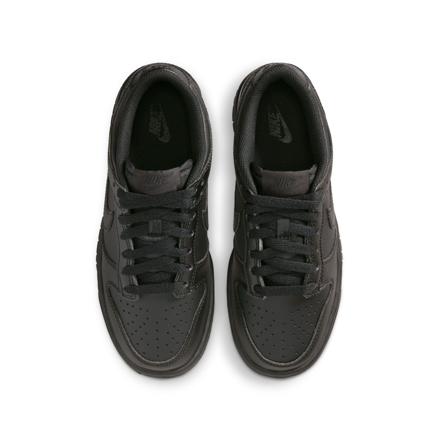 Nike Big Kids Dunk Low - Triple Black Denim Exchange