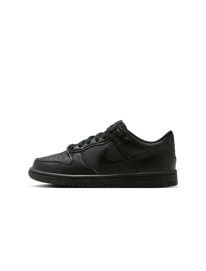 Nike Big Kids Dunk Low - Triple Black Denim Exchange