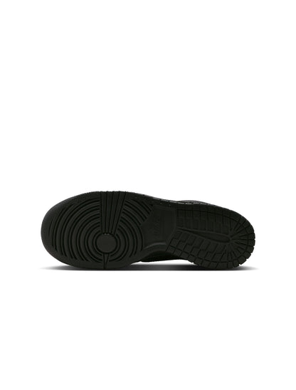 Nike Big Kids Dunk Low - Triple Black Denim Exchange