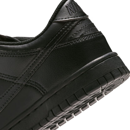 Nike Big Kids Dunk Low - Triple Black Denim Exchange