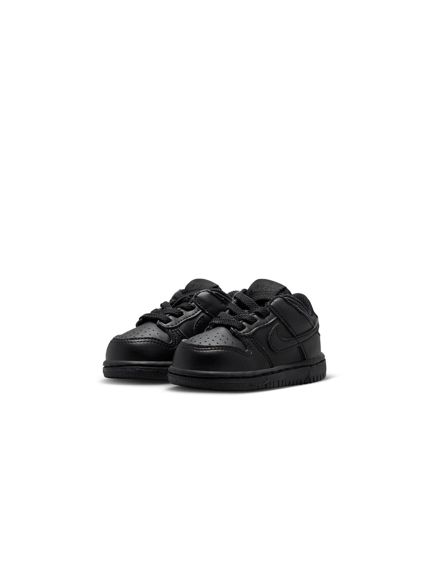 Nike (TD) Dunk Low - Triple Black Denim Exchange