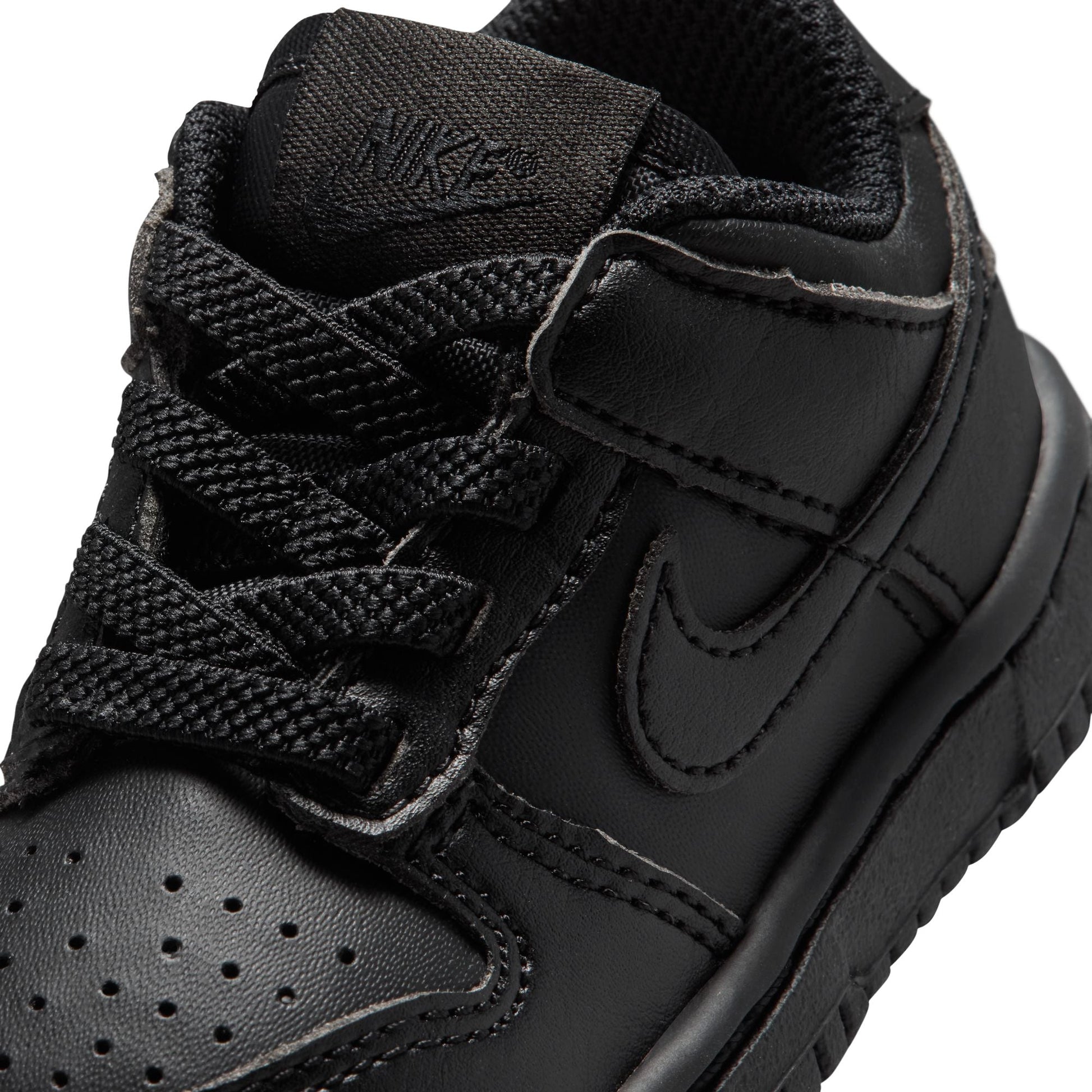 Nike (TD) Dunk Low - Triple Black Denim Exchange