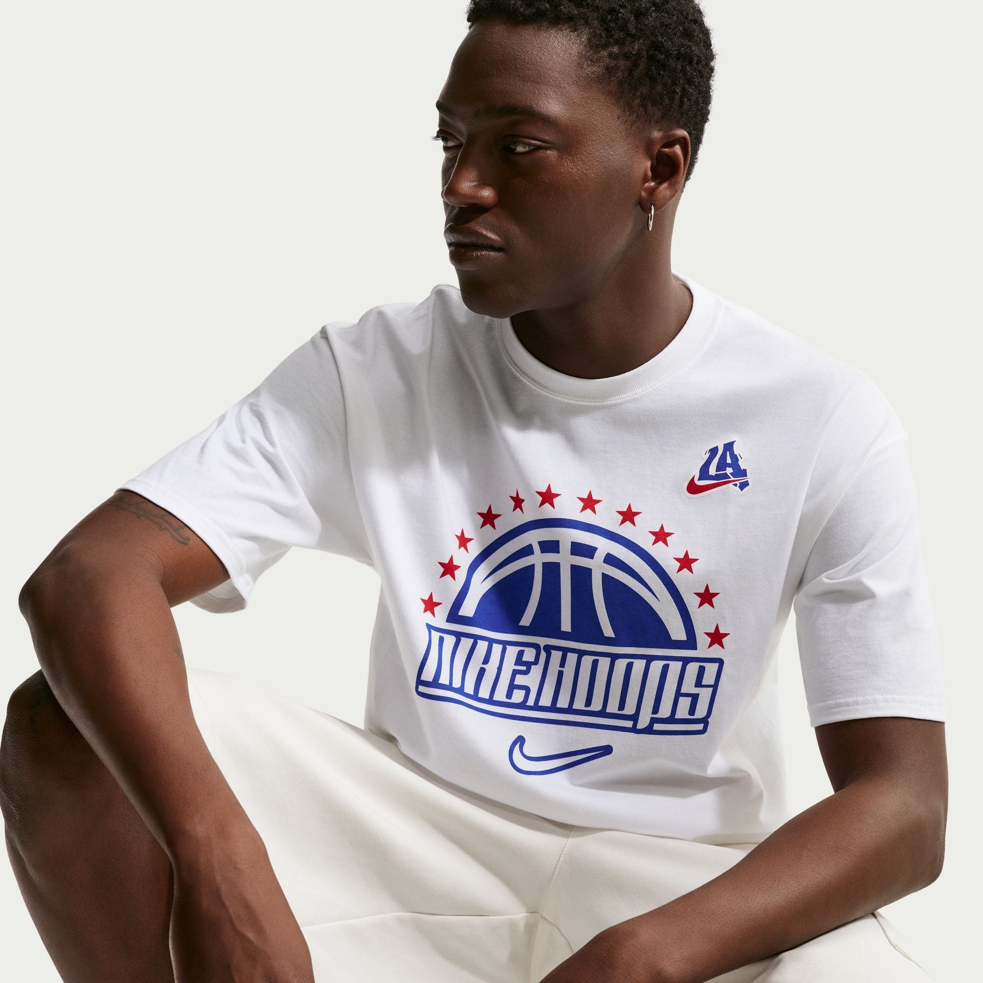Nike Mens MAX90 2K4 Tee - White Denim Exchange
