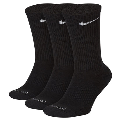Nike 3-Pack Everyday Plus Cushioned Socks - Black Denim Exchange