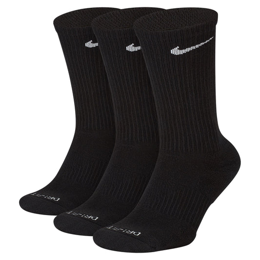 Nike 3-Pack Everyday Plus Cushioned Socks - Black Denim Exchange