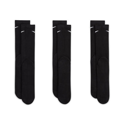 Nike 3-Pack Everyday Plus Cushioned Socks - Black Denim Exchange