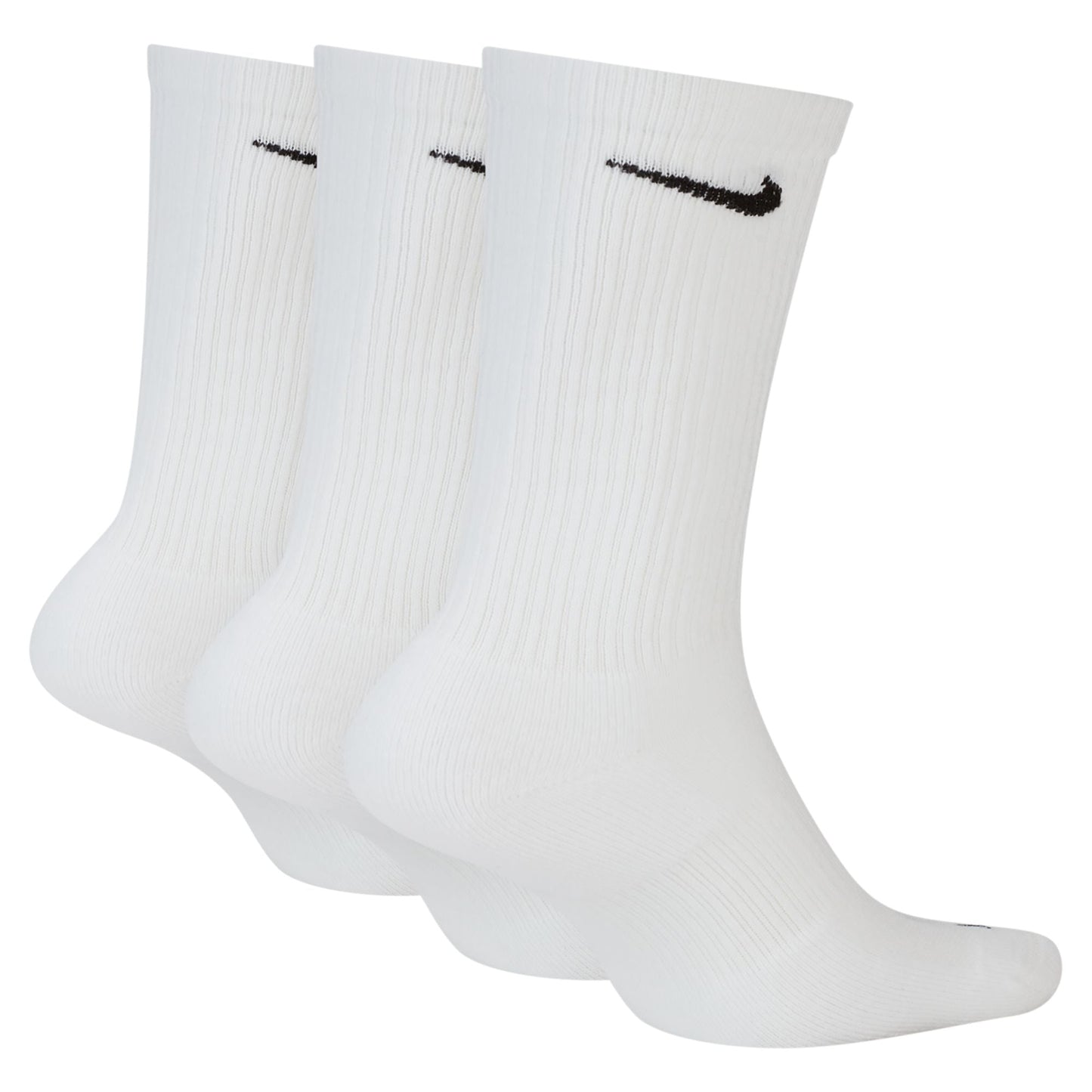 Nike Adult 3-Pack Everyday Plus Cushioned Socks - White Denim Exchange