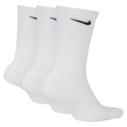 Nike Adult 3-Pack Everyday Plus Cushioned Socks - White Denim Exchange