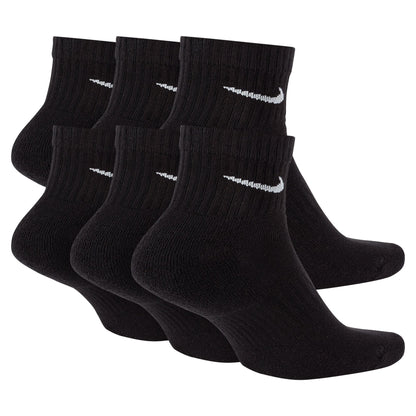 Nike Men's Everyday Cushioned 6-Pack Ankle Socks - Black Denim Exchange