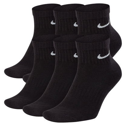 Nike Men's Everyday Cushioned 6-Pack Ankle Socks - Black Denim Exchange