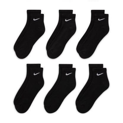 Nike Men's Everyday Cushioned 6-Pack Ankle Socks - Black Denim Exchange