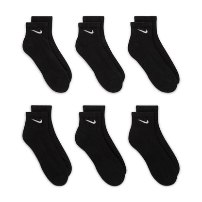 Nike Men's Everyday Cushioned 6-Pack Ankle Socks - Black Denim Exchange