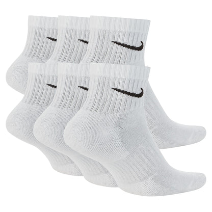 Nike Men's Everyday Cushioned 6-Pack Ankle Socks - White Denim Exchange