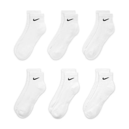 Nike Men's Everyday Cushioned 6-Pack Ankle Socks - White Denim Exchange