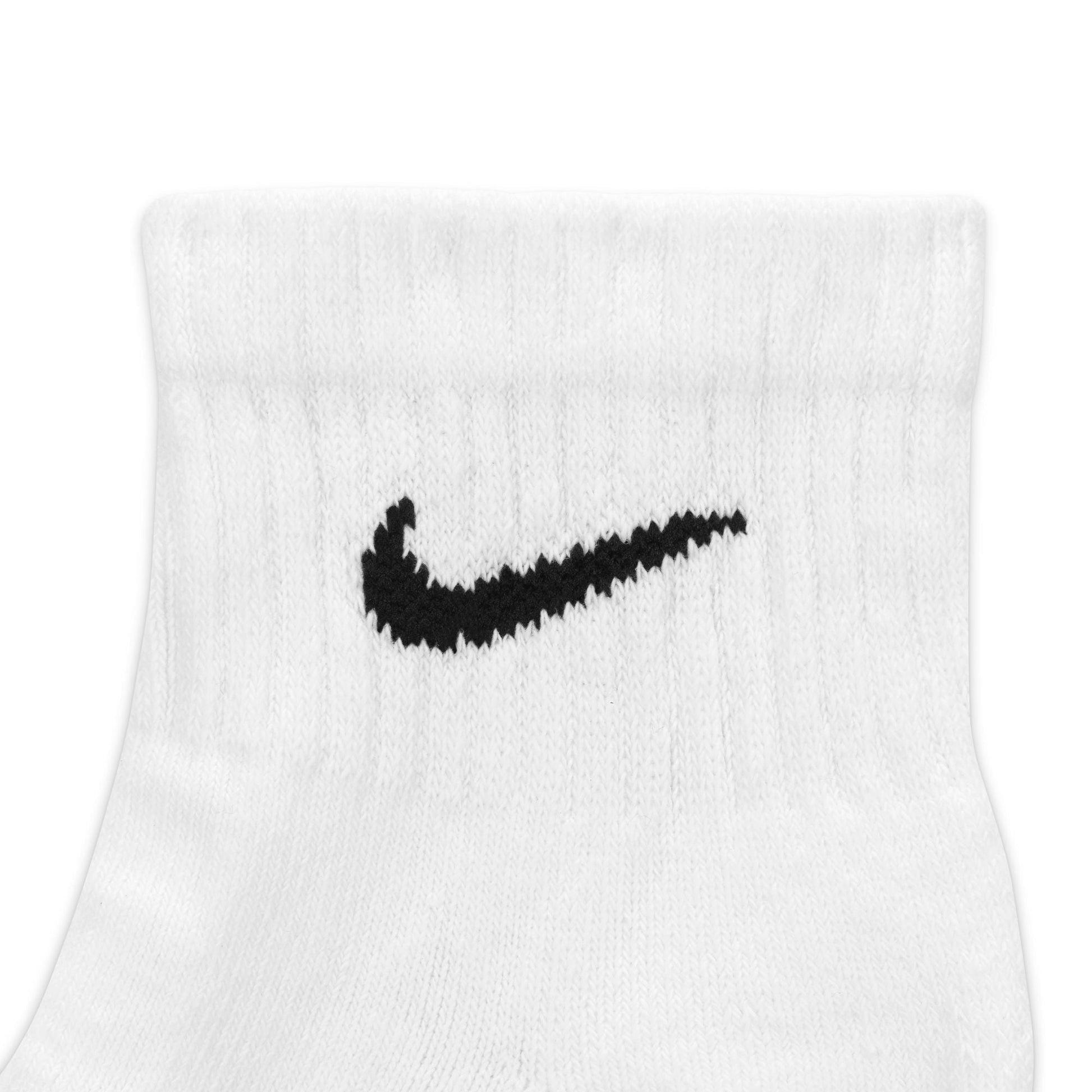 Nike Men's Everyday Cushioned 6-Pack Ankle Socks - White Denim Exchange