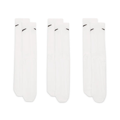 Nike Everyday Lightweight Crew Socks 3-Pack - White Denim Exchange
