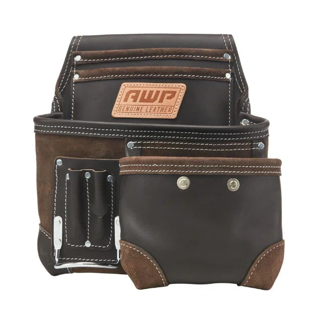 AWP 1L-995-2 TrapJaw Oil Tanned Leather Tool Pouch VM Hardware