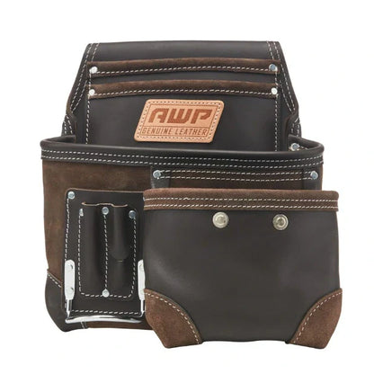 AWP 1L-995-2 TrapJaw Oil Tanned Leather Tool Pouch VM Hardware