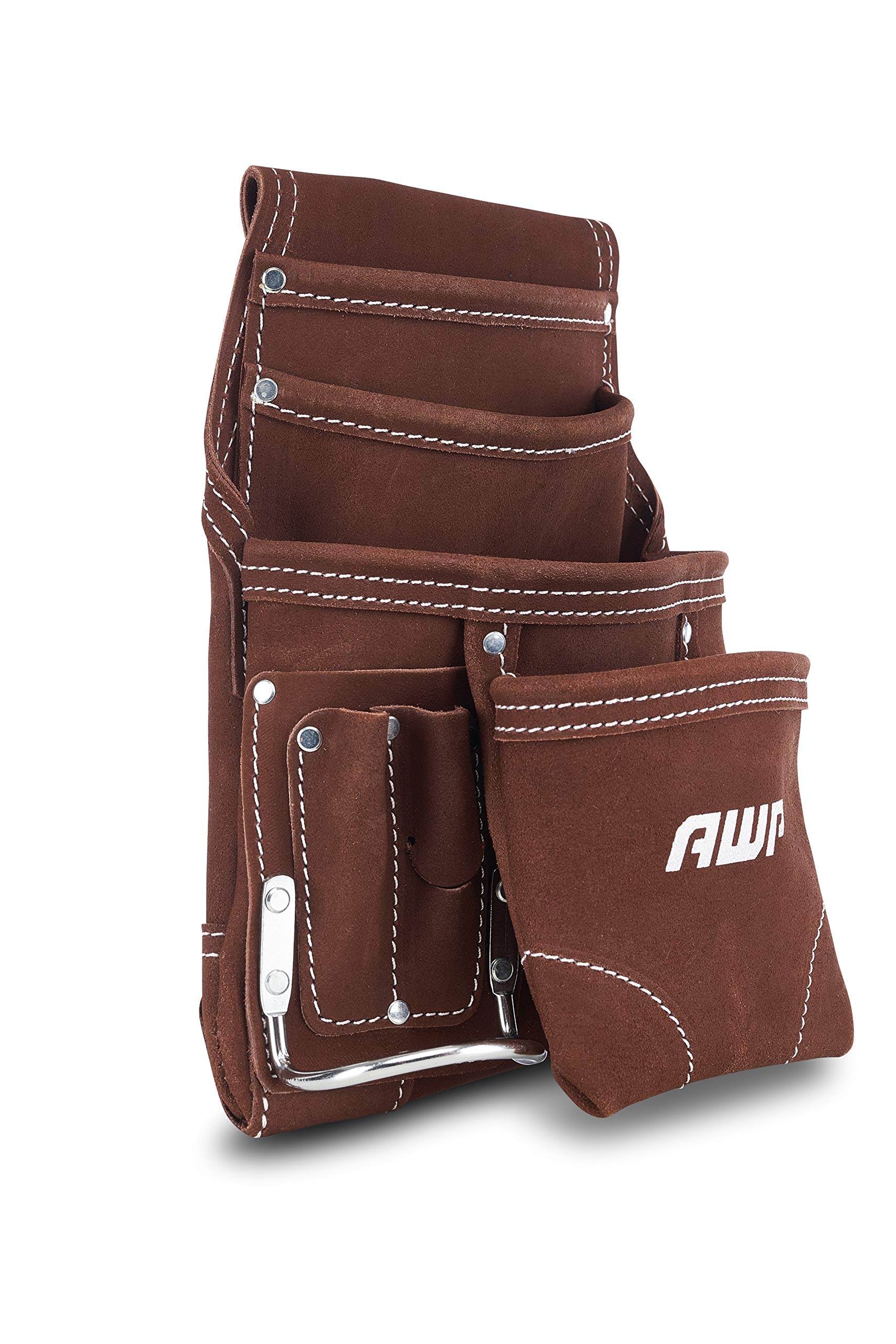 AWP 1LS-688-2 Suede Leather Tool Pouch VM Hardware
