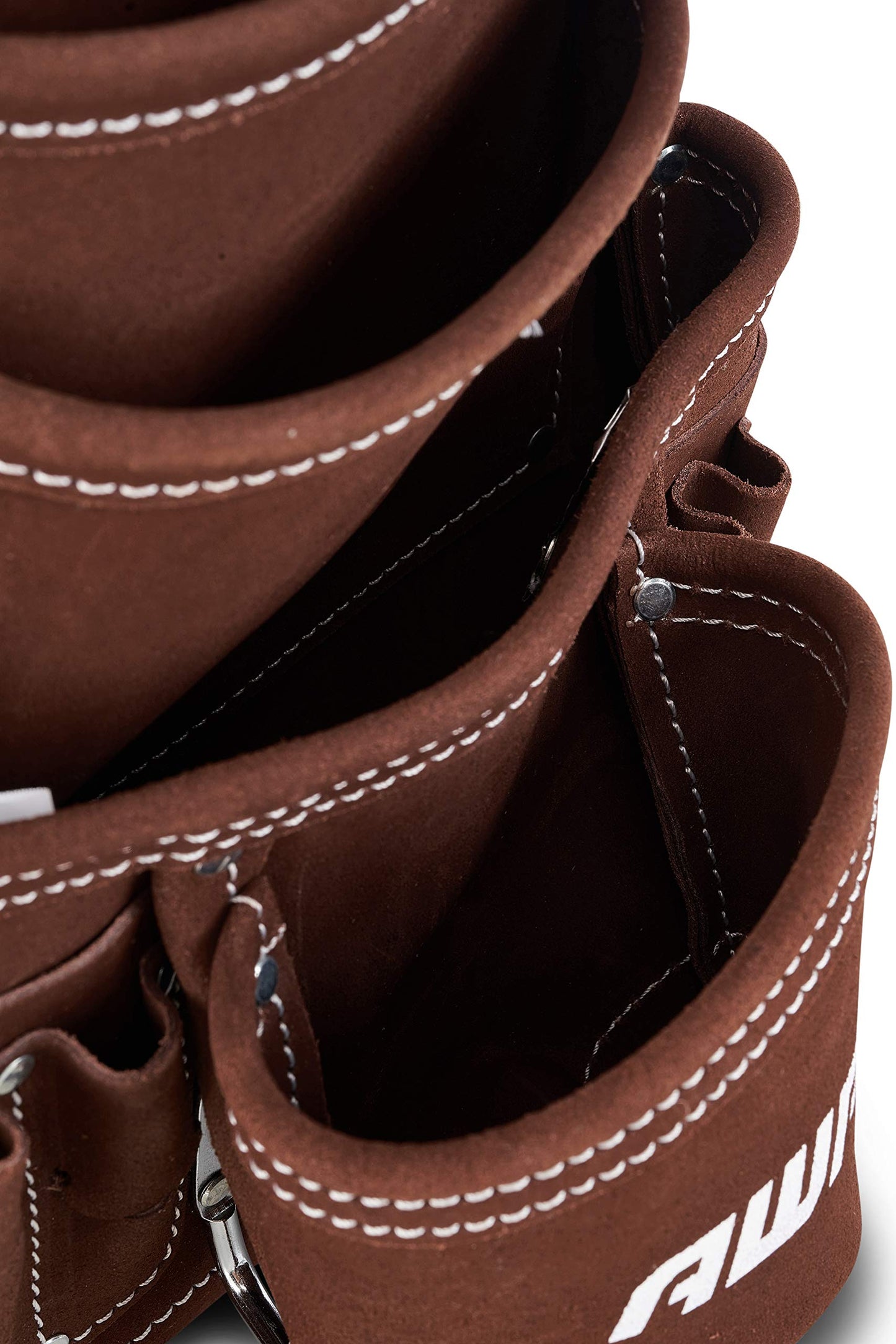 AWP 1LS-688-2 Suede Leather Tool Pouch VM Hardware