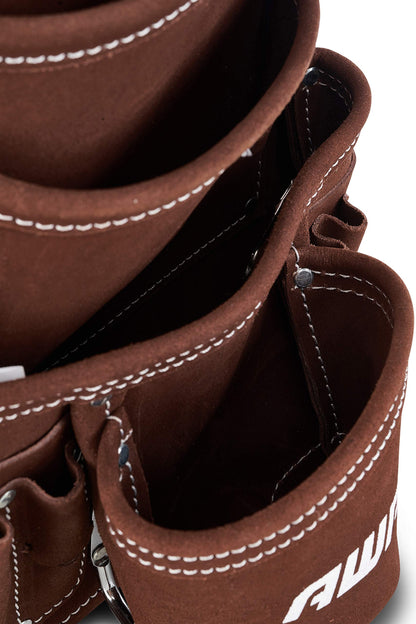 AWP 1LS-688-2 Suede Leather Tool Pouch VM Hardware