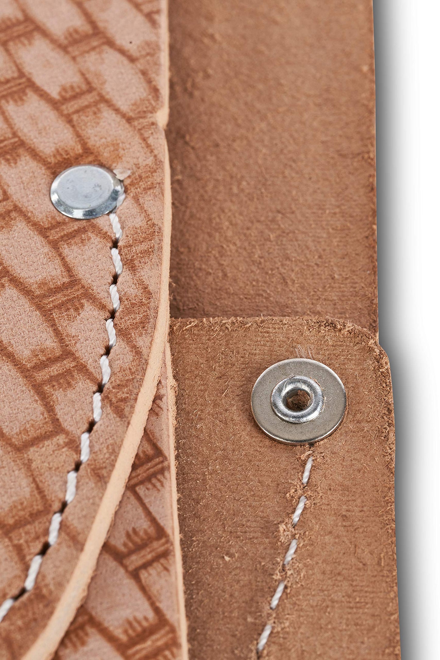 AWP L-603-L-1 Saddle Leather Work Belt VM Hardware