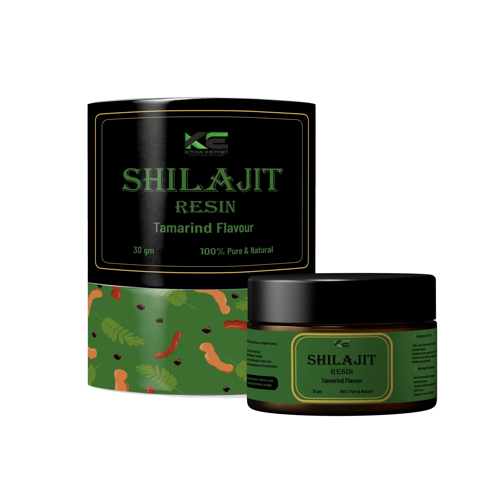 Shilajit Resin Herbal Supplement for Adults Tamarind Flavored to Support Energy Endurance Antioxidant Effectiveness NovaCart